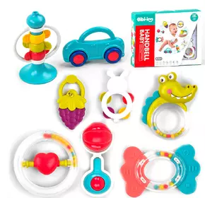 Набор погремушек Kimi 8 шт Разноцветный 6974332253288 Набор погремушек Kimi 8 шт Разноцветный 6974332253288