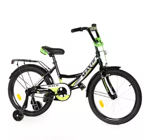 Велосипед Corso 20" Черно-зеленый 6800067204301