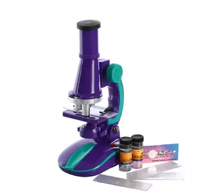 Микроскоп Kimi со световым эффектом Фиолетово-бирюзовый 6965381450322