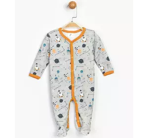 Человечек (комбинезон) 56-62 см (0-3 мес) Panolino PL16340 Серый 8691109828446 Человечек (комбинезон) 56-62 см (0-3 мес) Panolino PL16340 Серый 8691109828446