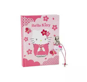 Блокнот на замке Hello Kitty Sanrio Розовый 881780475741