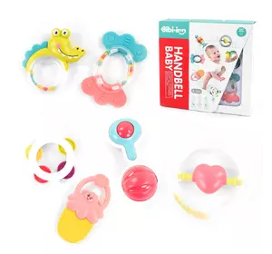 Набор погремушек Kimi 6 шт Разноцветный 6974332253271 Набор погремушек Kimi 6 шт Разноцветный 6974332253271