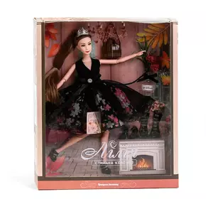 Кукла с аксессуарами 30 см Kimi Принцесса листопада Черная 4660012797150
