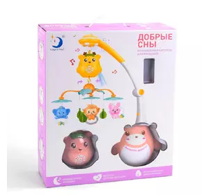 Мобиль дуга-карусель на дистанционном управлении Kimi Проектор Ночник 6966243257394 Разноцветный Мобиль дуга-карусель на дистанционном управлении Kimi Проектор Ночник 6966243257394 Разноцветный