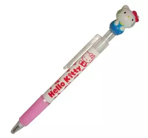 Ручка шариковая с фигуркой Hello Kitty Sanrio Синяя 4045316509959