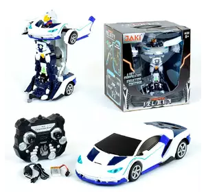 Машина-трансформер на радиоуправлении с датчиком движения белая 78754048 Машина-трансформер на радиоуправлении с датчиком движения белая 78754048