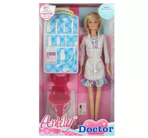 Кукла Доктор 30 см Kimi с аксессуарами Разноцветная 6990298433304