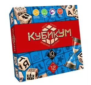 Настольная игра Kimi КубикУм русский язык Разноцветная 4823102804224