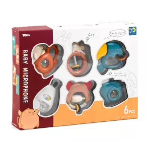 Набор погремушек Kimi 6 шт Разноцветный 6974715250101 Набор погремушек Kimi 6 шт Разноцветный 6974715250101