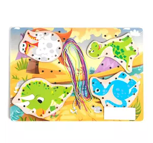 Деревянная Шнуровка Kimi Разноцветный 6900077468533 Деревянная Шнуровка Kimi Разноцветный 6900077468533