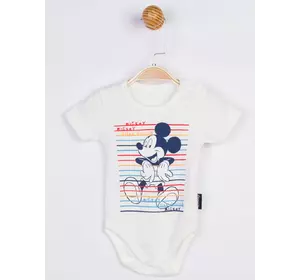 Боди Mickey Mouse 56-62 см (0-3 мес) Disney MC17197-1 Белый 8691109916396 Боди Mickey Mouse 56-62 см (0-3 мес) Disney MC17197-1 Белый 8691109916396