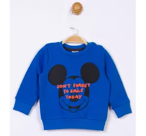 Свитшот Mickey Mouse Disney 80-86 см (12-18 мес) MC18334 Синий 8691109924131