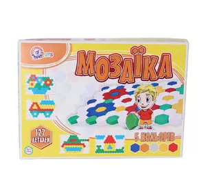 Мозаика ТехноК 127 элементов Разноцветная 4823037600908 Мозаика ТехноК 127 элементов Разноцветная 4823037600908