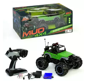 Джип на радиоуправлении Kimi Черно-зеленый 6966904240185 Джип на радиоуправлении Kimi Черно-зеленый 6966904240185