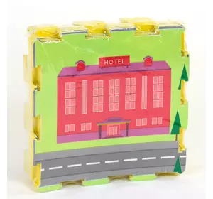 Коврик-пазл Kimi Город 9 шт Разноцветный 6900067366306 Коврик-пазл Kimi Город 9 шт Разноцветный 6900067366306