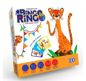 Настольная игра Kimi Bingj Ringo украинский язык Разноцветная 4823102804316