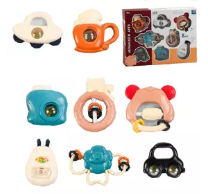 Набор погремушек Kimi 8 шт Разноцветный 6974715250095 Набор погремушек Kimi 8 шт Разноцветный 6974715250095