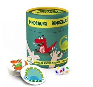 Настольная игра Dodo Динозавры Разноцветная 4820198241582