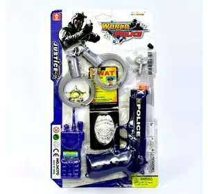 Набор полицейского Kimi разноцветный 74599048 Набор полицейского Kimi разноцветный 74599048