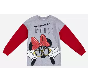 Свитшот Minni Mouse Disney 98 см (3 года) MN18390 Серо-красный 8691109929778 Свитшот Minni Mouse Disney 98 см (3 года) MN18390 Серо-красный 8691109929778