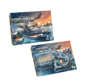 Настольная игра Danko Toys Морской бой Разноцветная 4823102809090