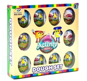 Набор тесто для лепки яйца с сюрпризом Kimi Разноцветный 6990413242729 Набор тесто для лепки яйца с сюрпризом Kimi Разноцветный 6990413242729