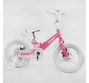 Велосипед Corso 16" Бело-розовый 6800077160383