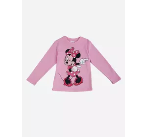 Лонгслив Minni Mouse Disney 98 см (3 года) MN18416 Розовый 8691109930972