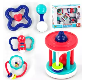 Набор погремушек Kimi 5 шт Разноцветный 6967189251804 Набор погремушек Kimi 5 шт Разноцветный 6967189251804