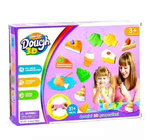 Набор кинетической глины с формами и аксессуарами продукты 31 предмет Kimi Разноцветный 6968930241853 Набор кинетической глины с формами и аксессуарами продукты 31 предмет Kimi Разноцветный 6968930241853