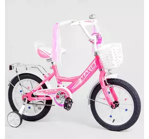 Велосипед Corso 14" Розовый 6800067147998