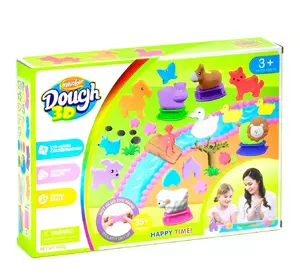 Набор кинетической глины с формами и аксессуарами Животные 35 предметов Kimi Разноцветный 6968930241877 Набор кинетической глины с формами и аксессуарами Животные 35 предметов Kimi Разноцветный 6968930241877