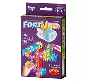 Карточная игра Kimi Dino Fortuno 3D Разноцветная 4823102810102