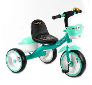 Детский велосипед Best Trike со световым и звуковым эффектом Бирюзовый 6989223360020