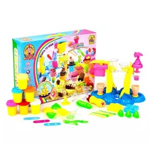 Набор тесто для лепки Замок Мороженного Kimi Разноцветный 2000000017020 Набор тесто для лепки Замок Мороженного Kimi Разноцветный 2000000017020