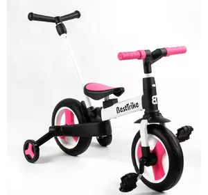 Велосипед-трансформер Best Trike 10" Бело-розовый 6989228360049 Велосипед-трансформер Best Trike 10" Бело-розовый 6989228360049
