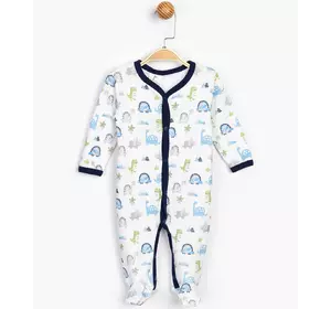 Человечек (комбинезон) 56-62 см (0-3 мес) Panolino PL16330 Белый 8691109827142 Человечек (комбинезон) 56-62 см (0-3 мес) Panolino PL16330 Белый 8691109827142