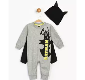 Человечек (комбинезон) Бэтмен 80-86 см (12-18 мес) Cimpa BM16427 Черно-серый 8691109830708 Человечек (комбинезон) Бэтмен 80-86 см (12-18 мес) Cimpa BM16427 Черно-серый 8691109830708