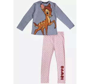 Спортивный костюм Бэмби Disney 98 см (3 года) BA18451 Серо-розовый 8691109936622 Спортивный костюм Бэмби Disney 98 см (3 года) BA18451 Серо-розовый 8691109936622