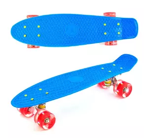 Пенни-борд Best Board 56 см LED Синий 2000000030753