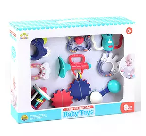 Набор погремушек Kimi 9 шт Разноцветный 6967189251859 Набор погремушек Kimi 9 шт Разноцветный 6967189251859