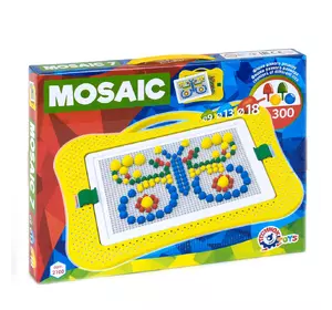 Мозаика ТехноК 300 элементов Разноцветная 4823037602100 Мозаика ТехноК 300 элементов Разноцветная 4823037602100