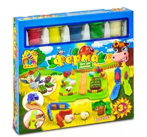 Набор тесто для лепки Ферма Kimi Разноцветный 2000000017075 Набор тесто для лепки Ферма Kimi Разноцветный 2000000017075