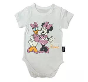 Боди Minni Mouse Дейзи Дак 56-62 см (0-3 мес) Disney MN17205 Белый 8691109916013 Боди Minni Mouse Дейзи Дак 56-62 см (0-3 мес) Disney MN17205 Белый 8691109916013