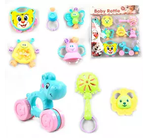 Набор погремушек Kimi 8 шт Разноцветный 6985812250536 Набор погремушек Kimi 8 шт Разноцветный 6985812250536