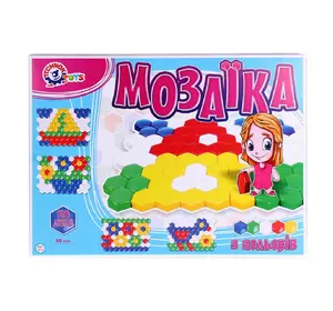 Мозаика ТехноК 120 элементов Разноцветная 4823037602216 Мозаика ТехноК 120 элементов Разноцветная 4823037602216
