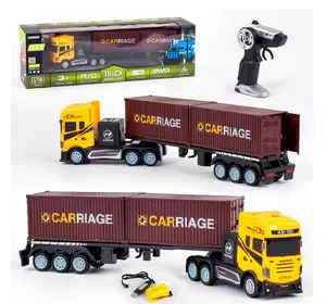 Тягач на радиоуправлении Kimi Желто-коричневый 6966904240741 Тягач на радиоуправлении Kimi Желто-коричневый 6966904240741