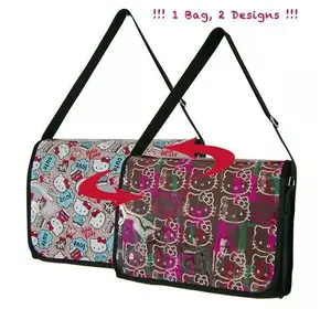 Сумка Hello Kitty Sanrio сменный дизайн разноцветная 136077 Сумка Hello Kitty Sanrio сменный дизайн разноцветная 136077