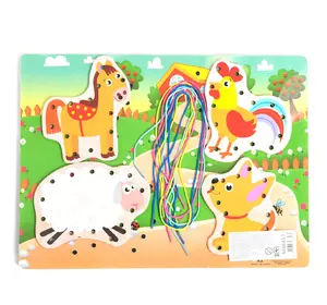 Деревянная Шнуровка Kimi Разноцветный 6900077468571 Деревянная Шнуровка Kimi Разноцветный 6900077468571