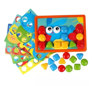 Мозаика ТехноК 32 элемента Разноцветная 4823037606047 Мозаика ТехноК 32 элемента Разноцветная 4823037606047